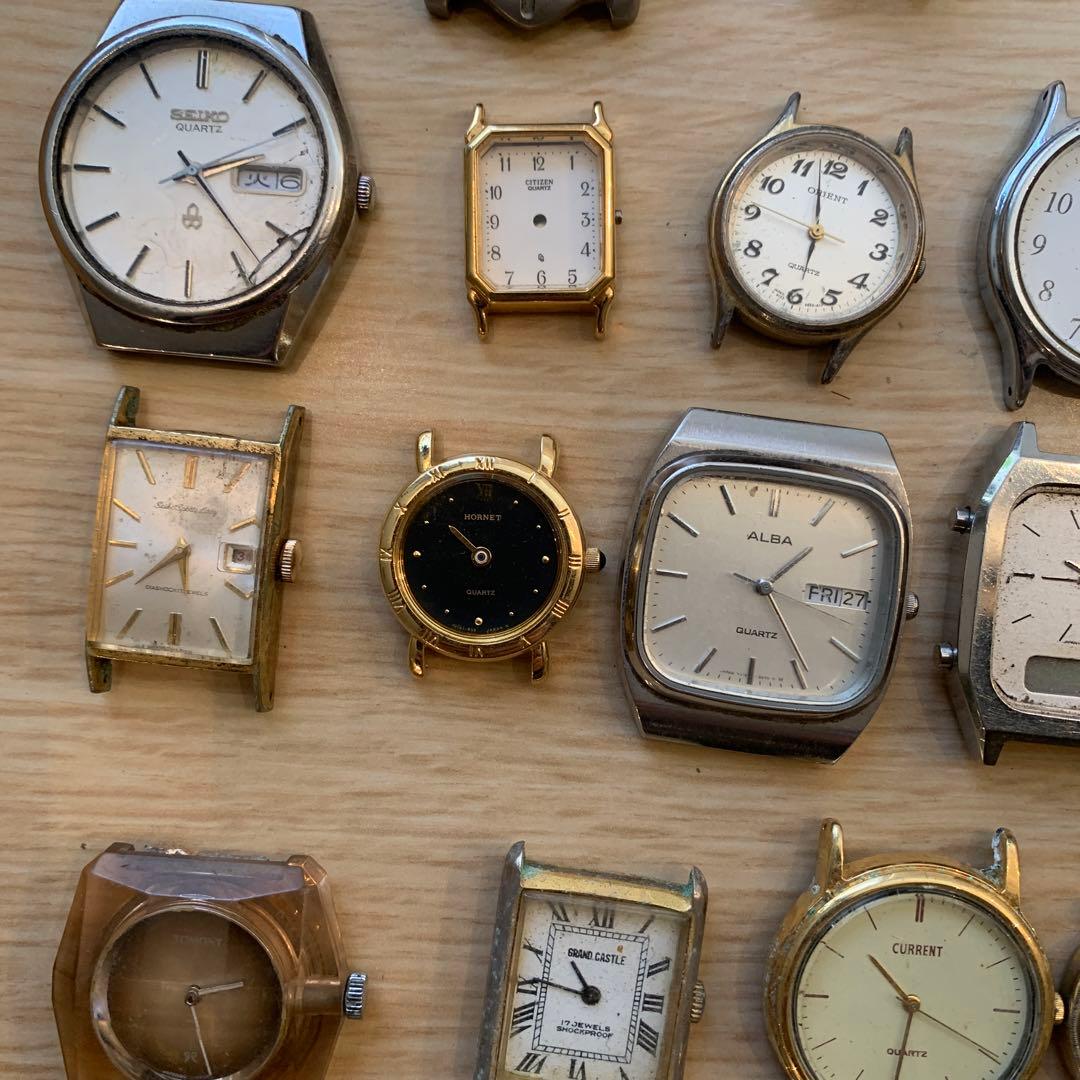 ア*カ様 ジャンク品　時計　フェイス　メンズ　レディース　100点以上　まとめ売
