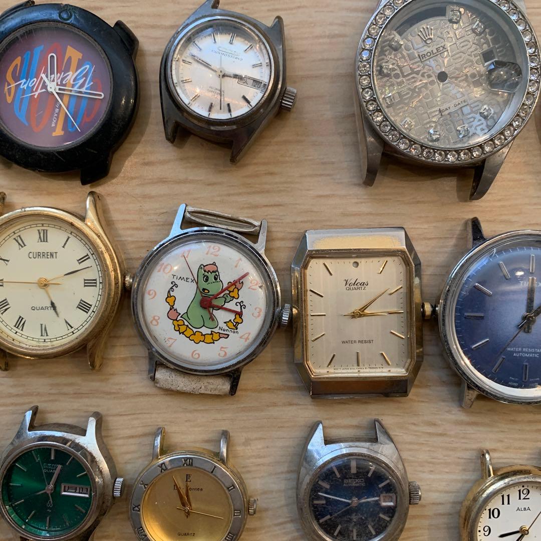 ア*カ様 ジャンク品　時計　フェイス　メンズ　レディース　100点以上　まとめ売