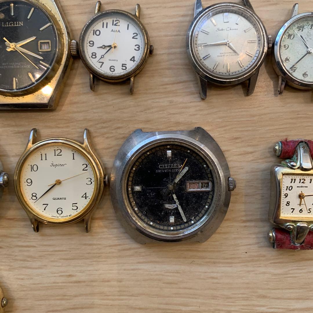 ア*カ様 ジャンク品　時計　フェイス　メンズ　レディース　100点以上　まとめ売