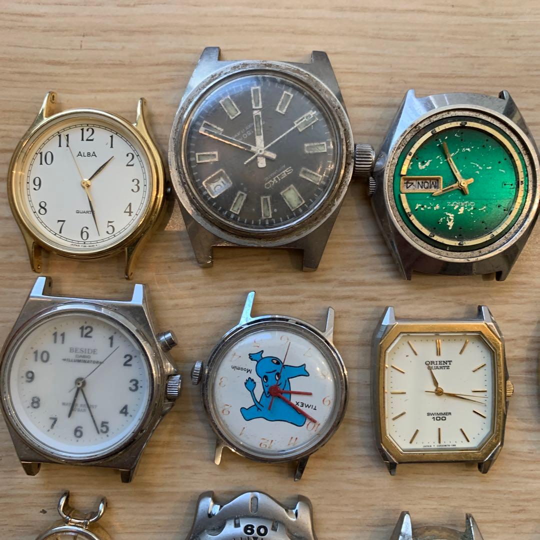 ア*カ様 ジャンク品　時計　フェイス　メンズ　レディース　100点以上　まとめ売