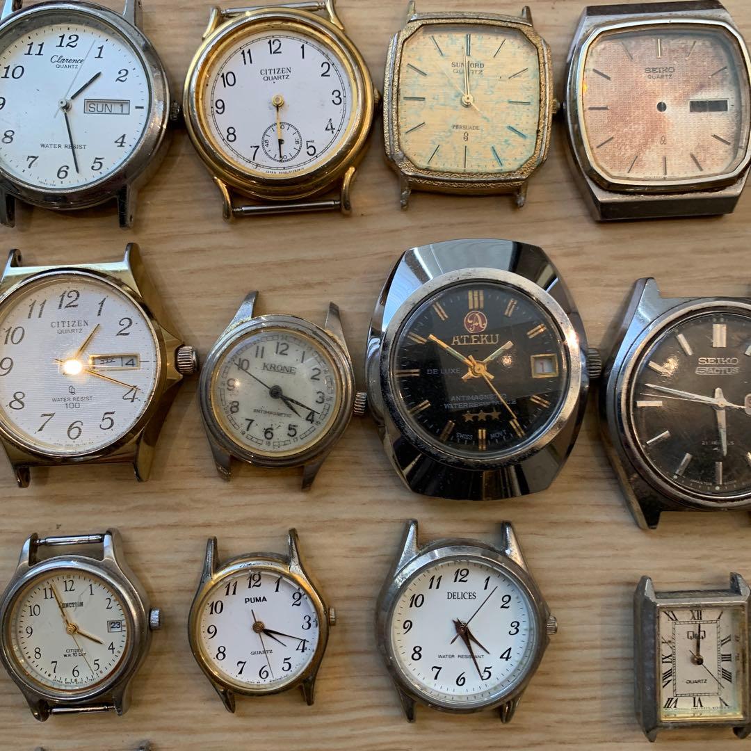 ア*カ様 ジャンク品　時計　フェイス　メンズ　レディース　100点以上　まとめ売