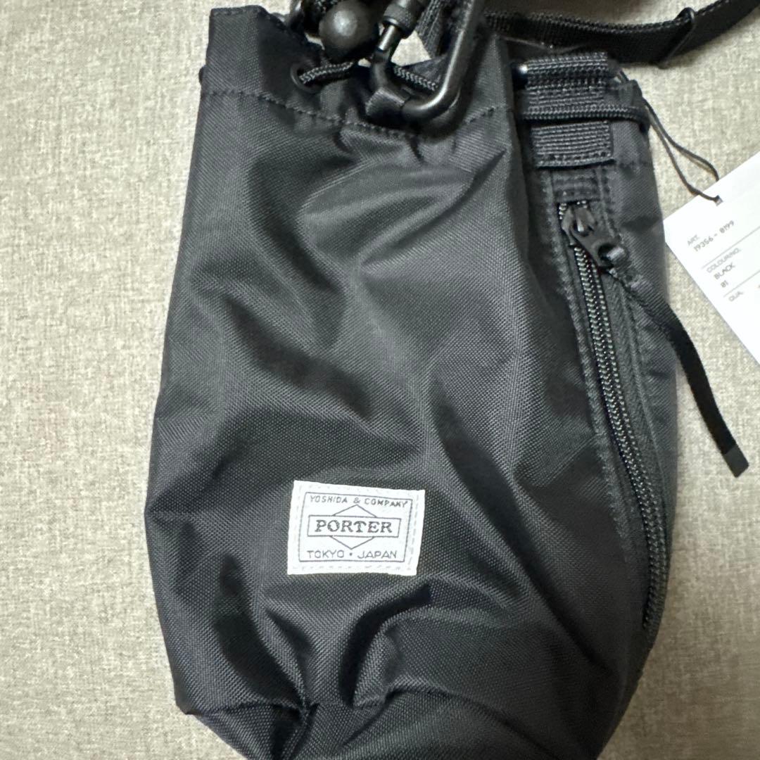 PORTER HYKE ブラック ショルダーバッグ