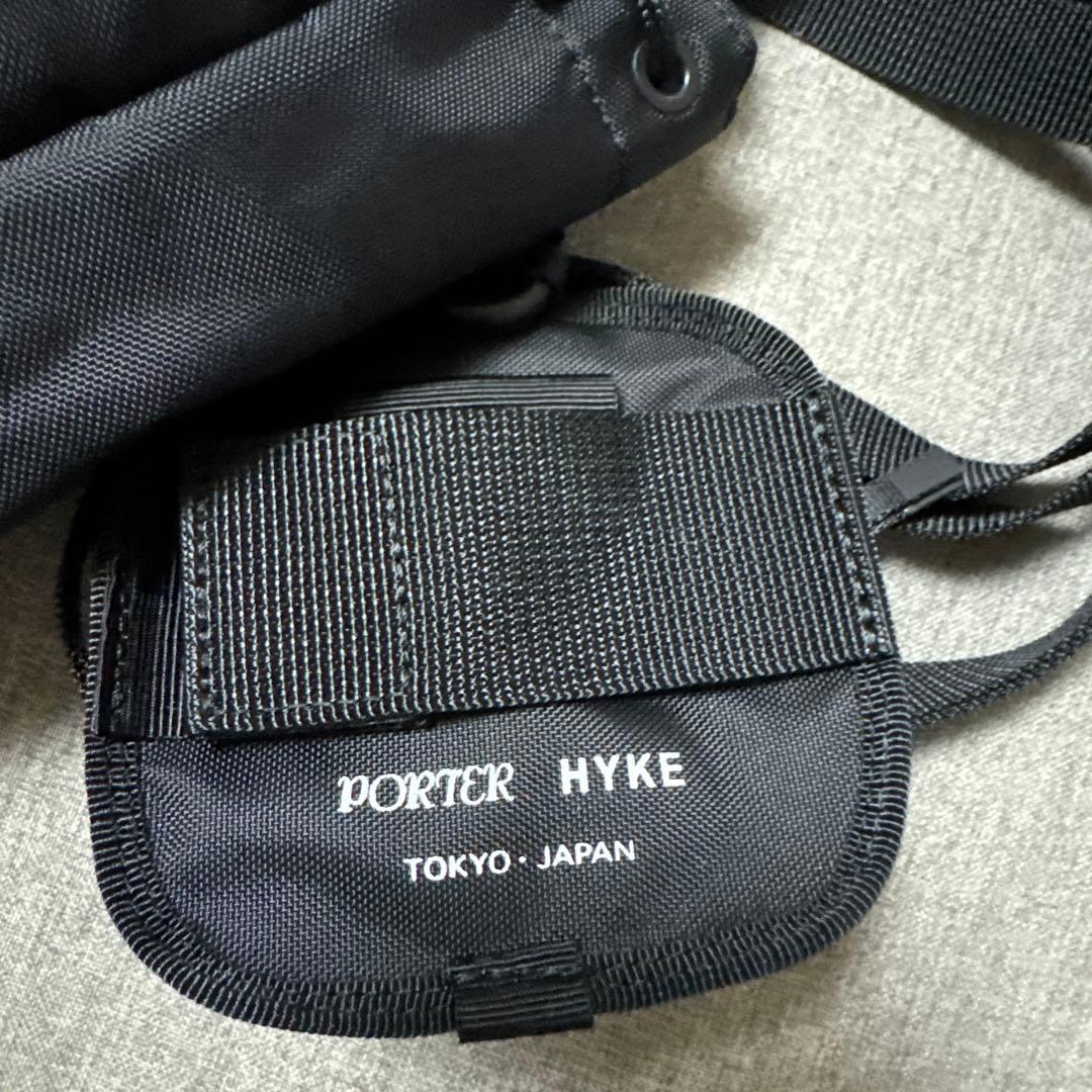 PORTER HYKE ブラック ショルダーバッグ