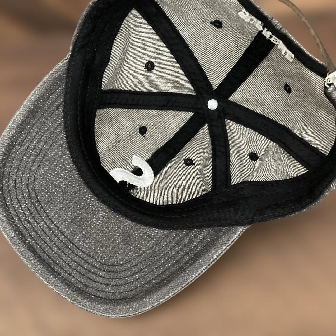 Supreme Washed Denim SLogo 6-Panel ブラック