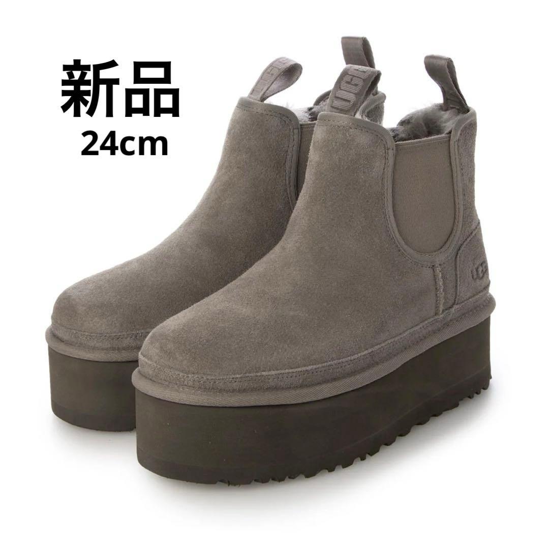 【完売品】UGG Neumel Platform Chelsea スモークプラム