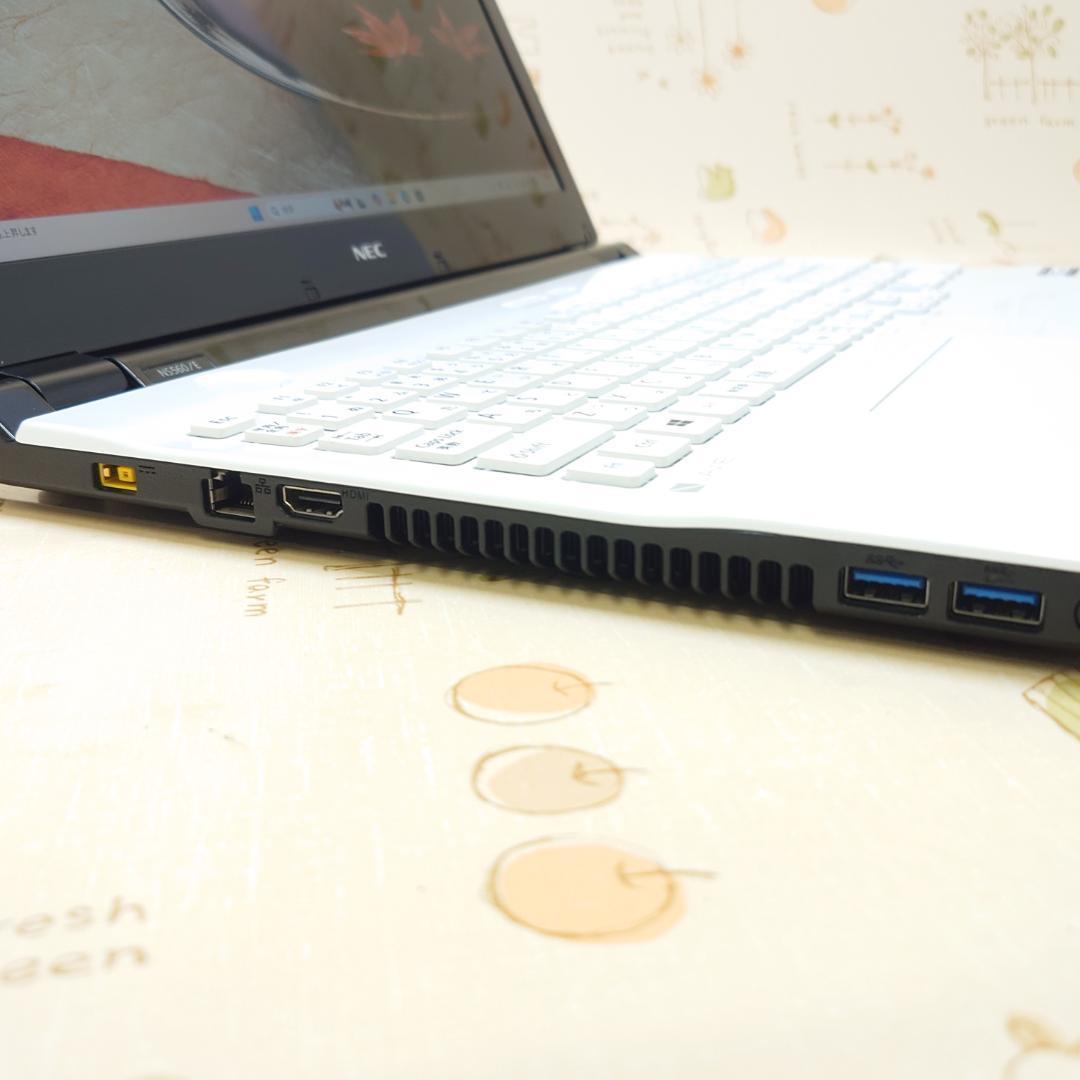 r*様 フルHD Windows11 オフィス付き 新品SSD 白ノートパソコン