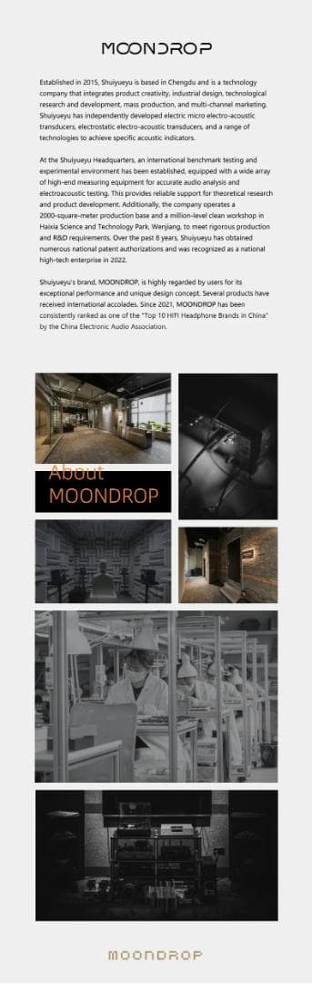 新品未開封　水月雨MOONDROP「Edge」 ワイヤレスヘッドホン 　ブラック
