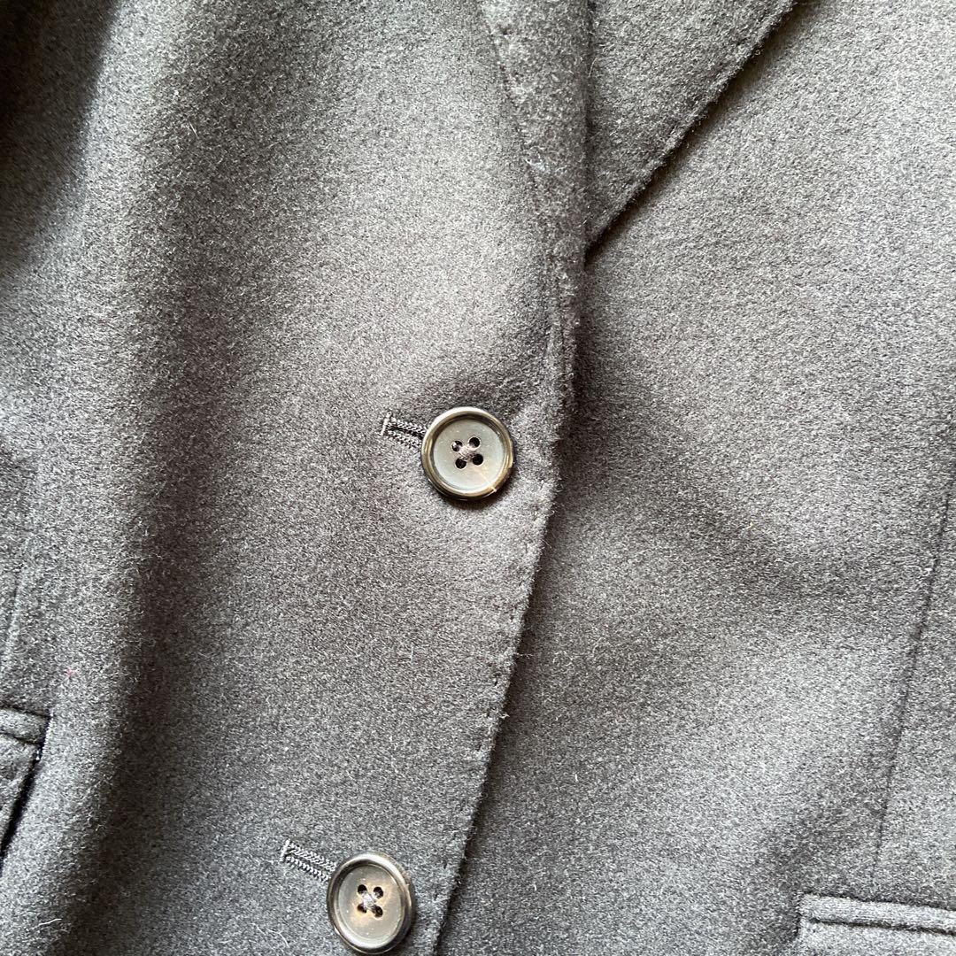 美品　マーガレットハウエル　パンツスーツ3 黒　ウール　フォックスブラザーズ