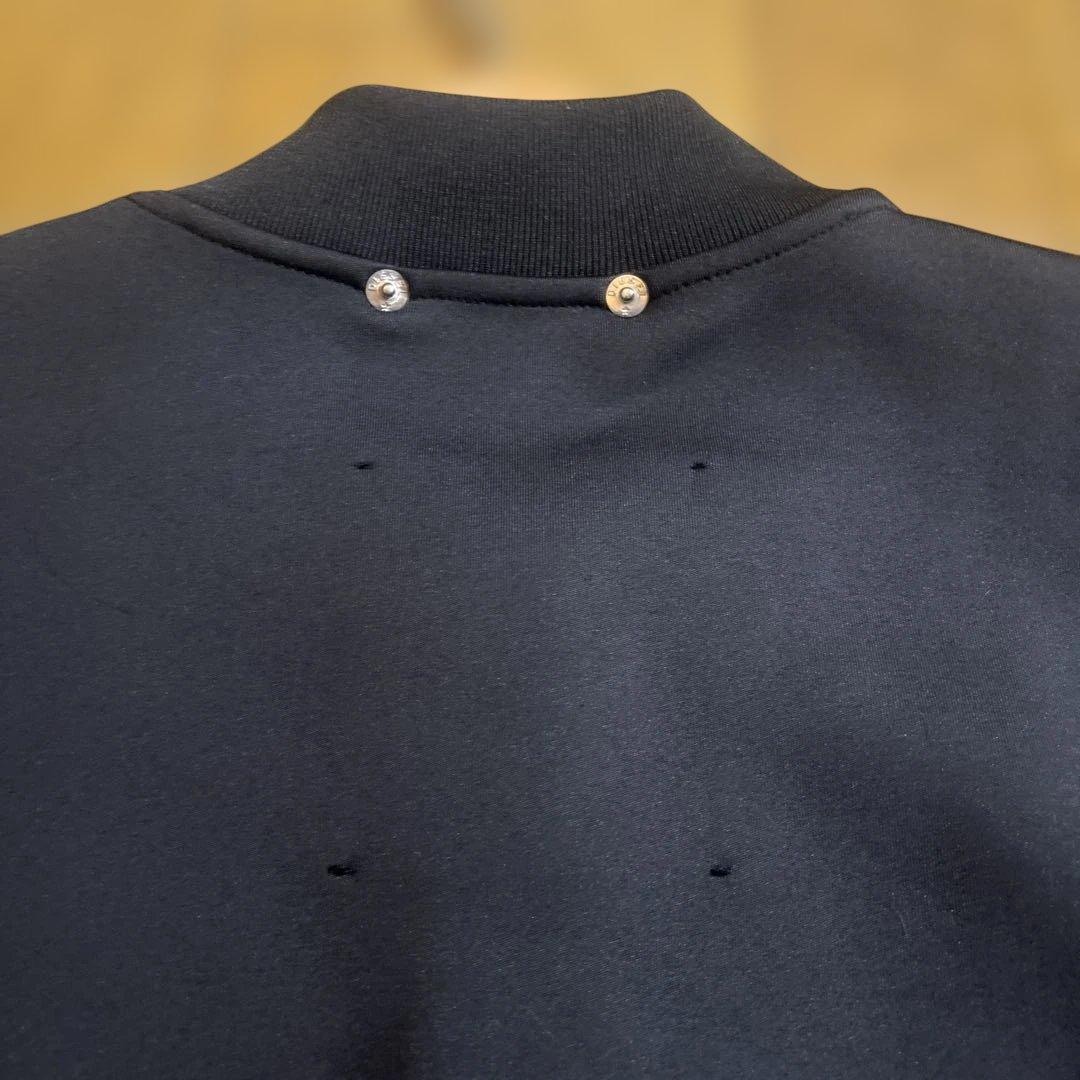 美品　DIESEl ディーゼル ラムレザー　スタジャン　スカジャン ブラック　L