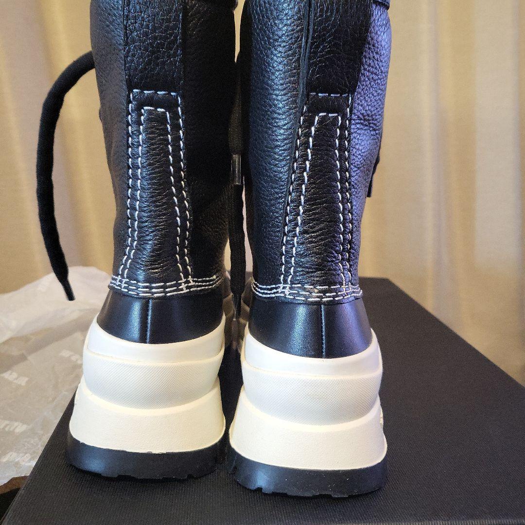 モ*モ様 Jilsander ジル・サンダー　ブーツ チャンキーソールグレインレ