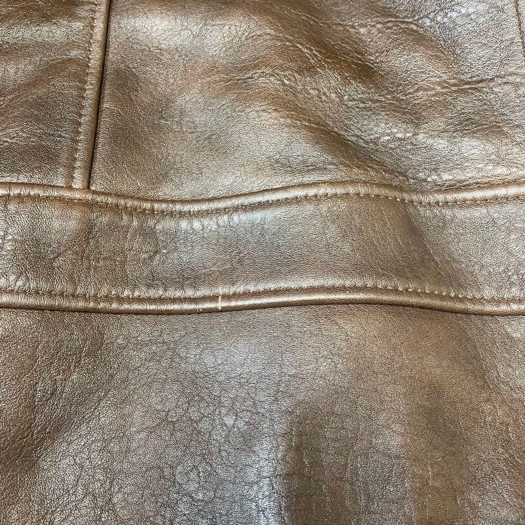 ジャケット・アウター 90s A-2 Leather Flight Jacket VINTAGE