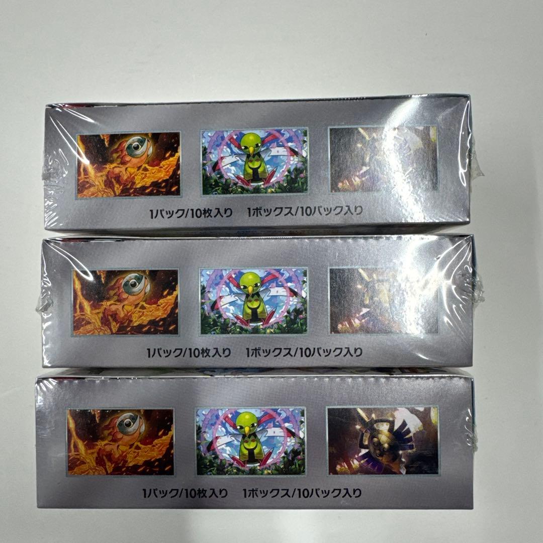 【シュリンク付き】ポケモンカード テラスタルフェスex 新品未開封BOX 3箱