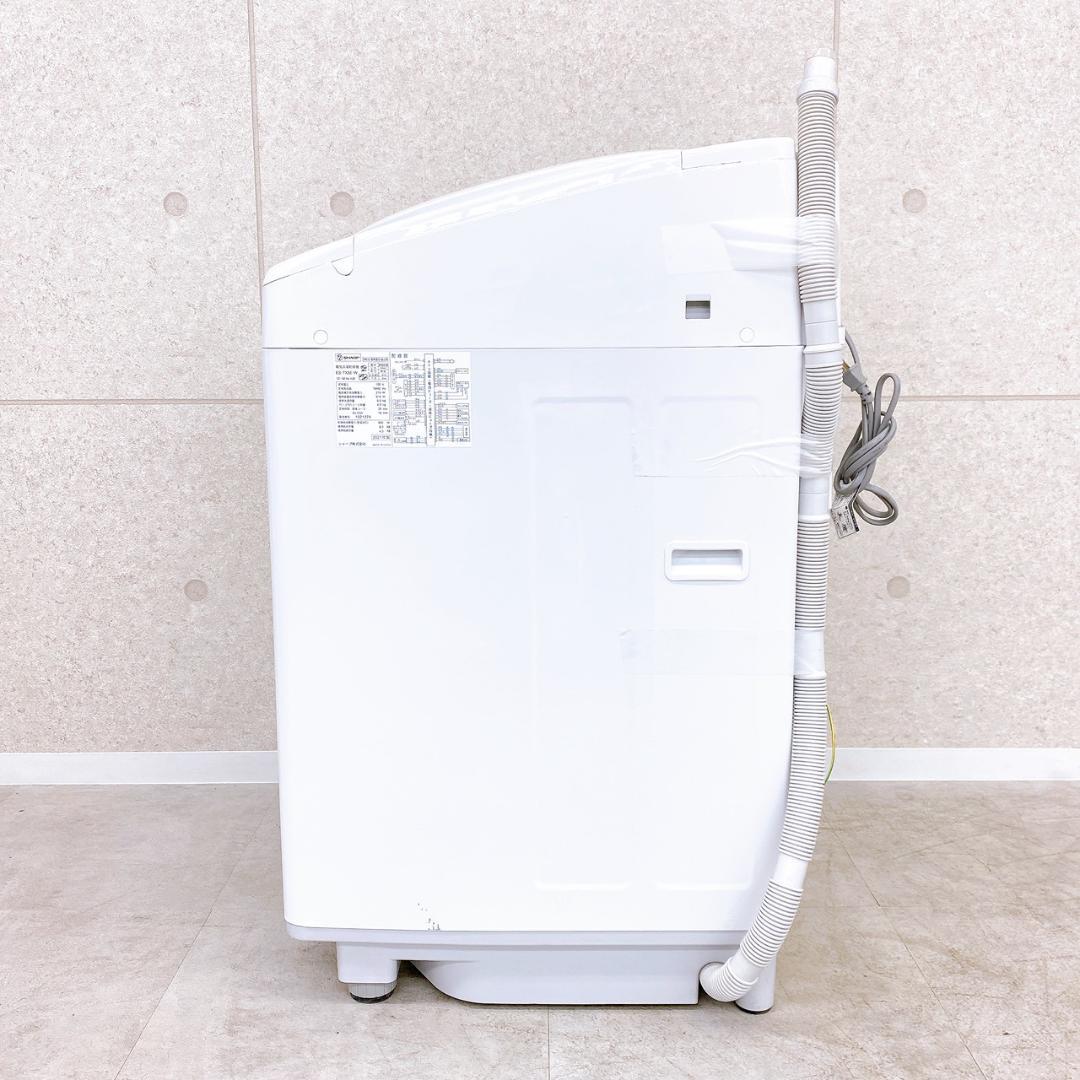 SHARP 電気洗濯乾燥機 ES-TX8E-W 洗濯8kg／乾燥4.5kg