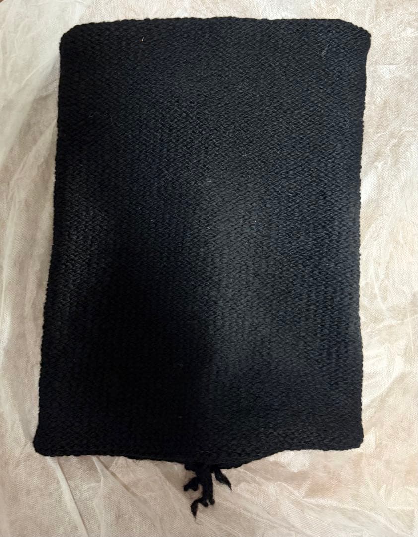 ahyat　ナヤット/マフラー/ウール/ブラック/スヌードマフラー