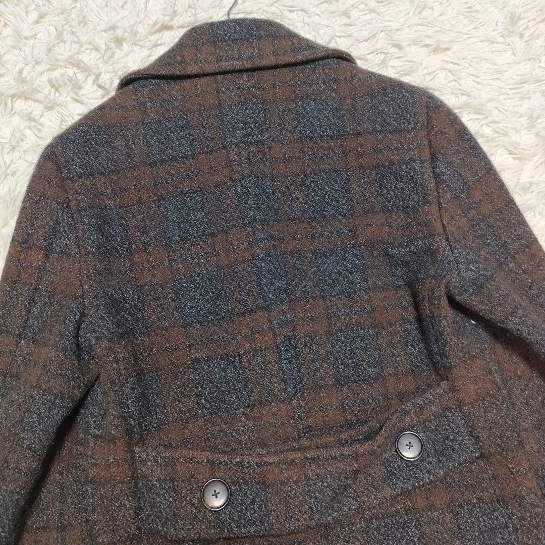 【希少サイズXS】 エディフィス ロロピアーナ　高級　ダブルチェスターコート