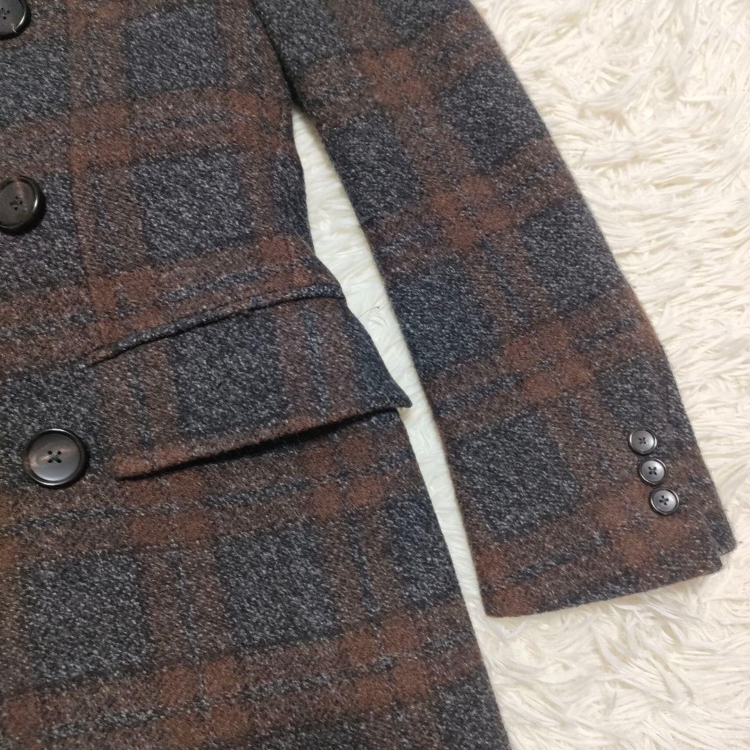 【希少サイズXS】 エディフィス ロロピアーナ　高級　ダブルチェスターコート