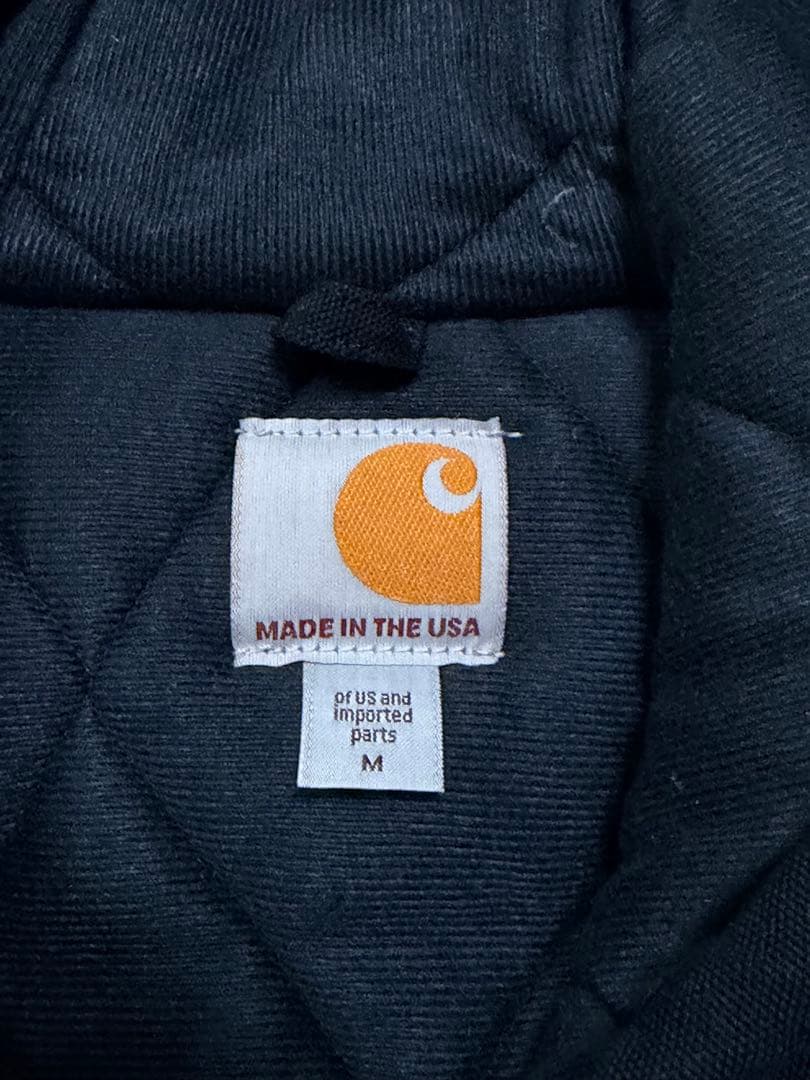 USA製 Carhartt アクティブジャケット 黒
