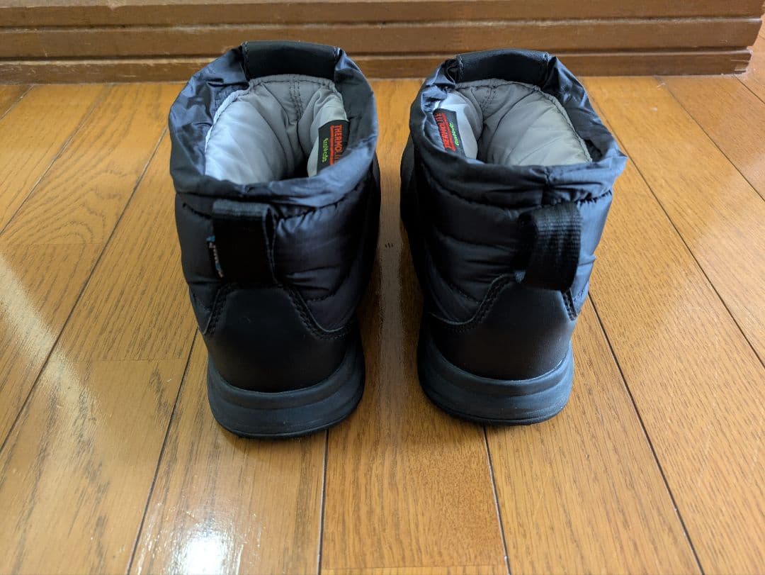 THE NORTH FACE　ノースフェイス ヌプシ　スノーブーツブラック23㌢