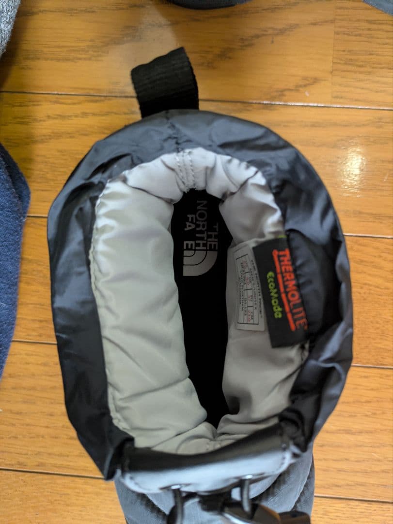 THE NORTH FACE　ノースフェイス ヌプシ　スノーブーツブラック23㌢