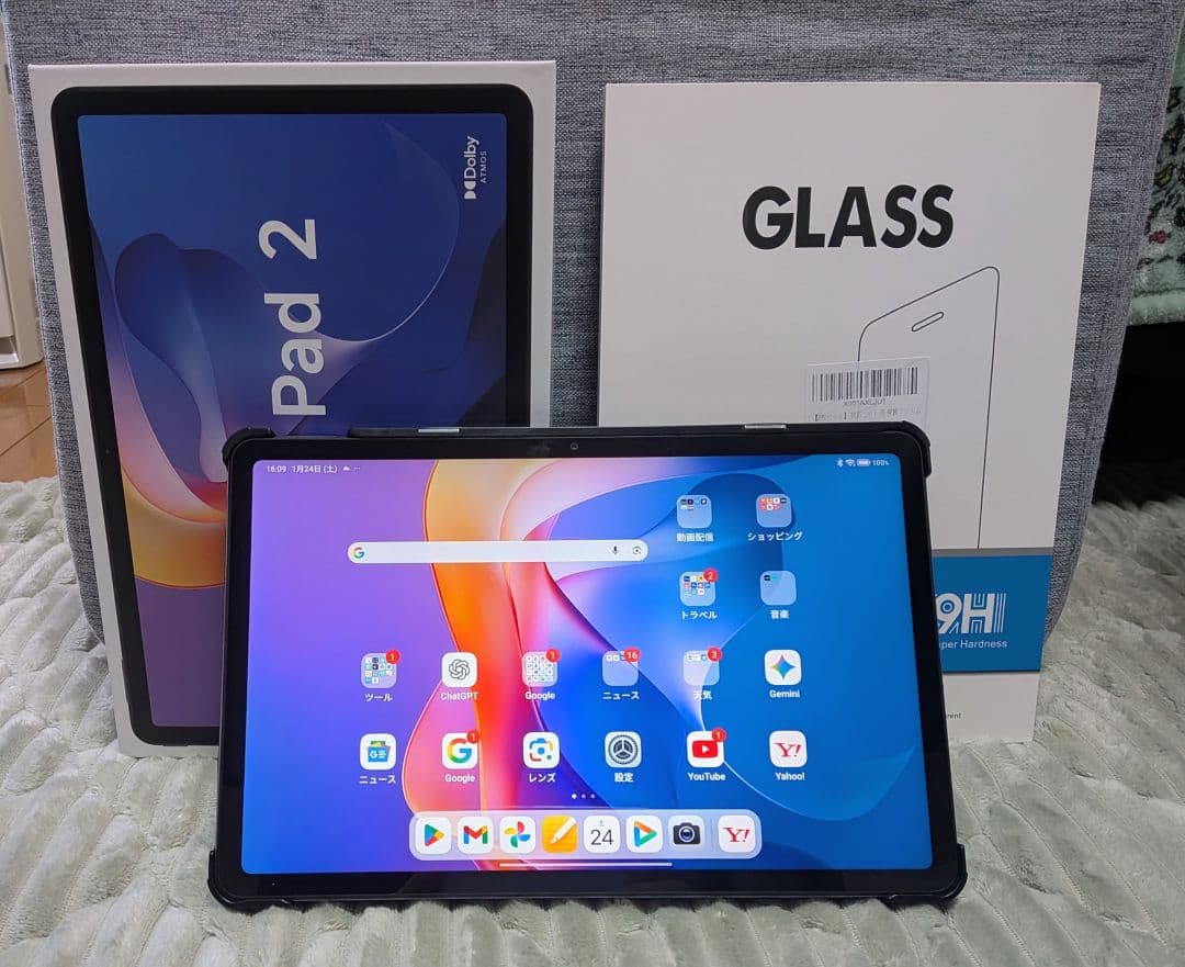 Xiaomi Redmi Pad 2 4G+128G ケース保護フィルムおまけ