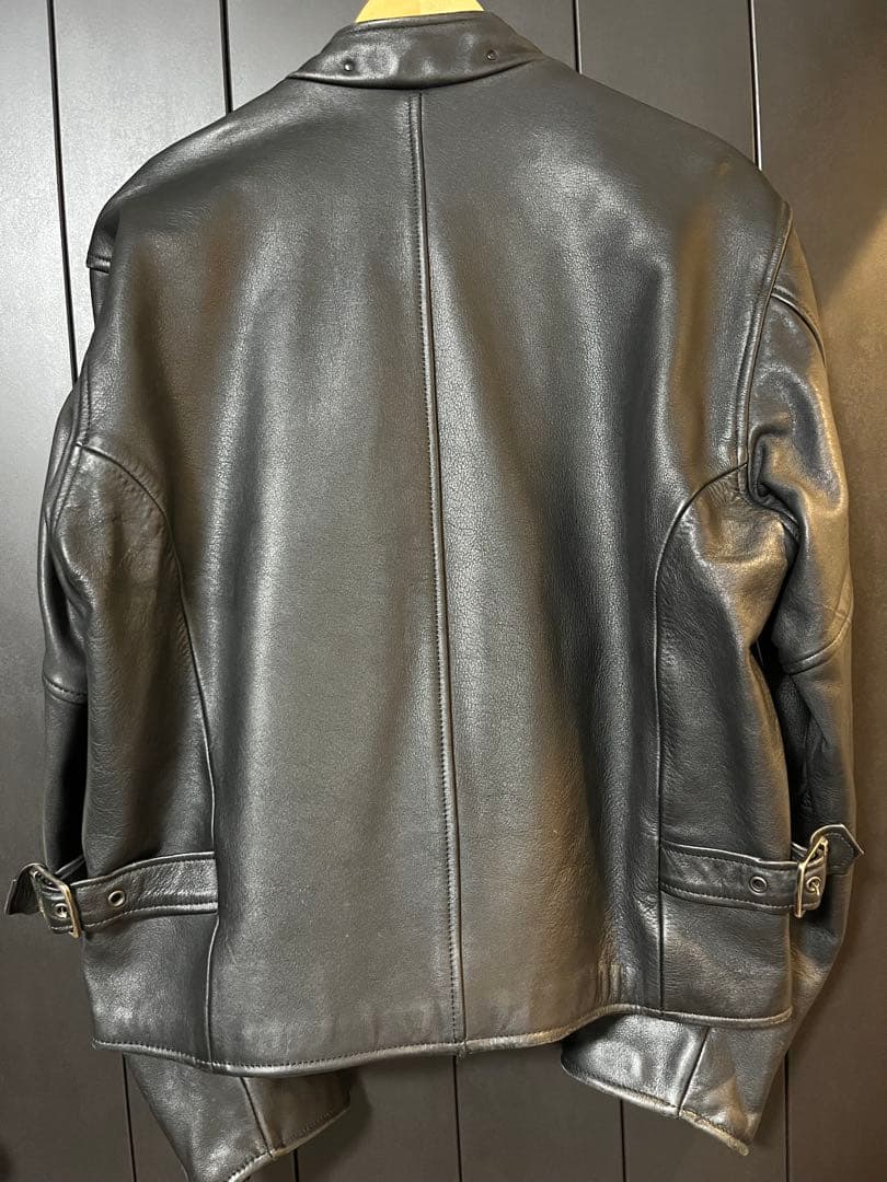 美品 Harley Davidson レザーライダースジャケット L カウレザー