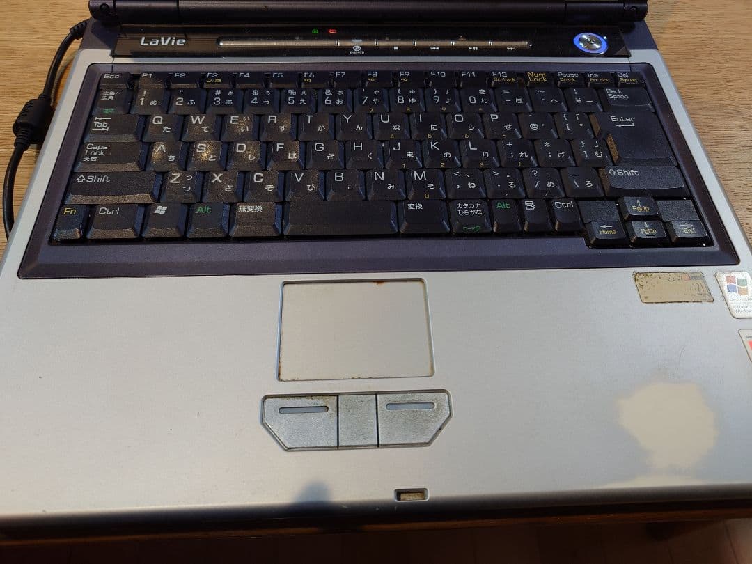 NEC LaVie Windows XP ノートPC