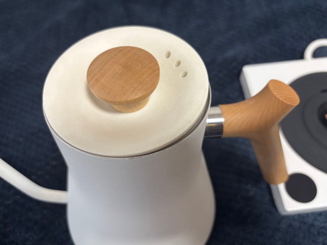 Fellow Stagg EKG電気ケトル ホワイト0.9L ホワイト ウッド