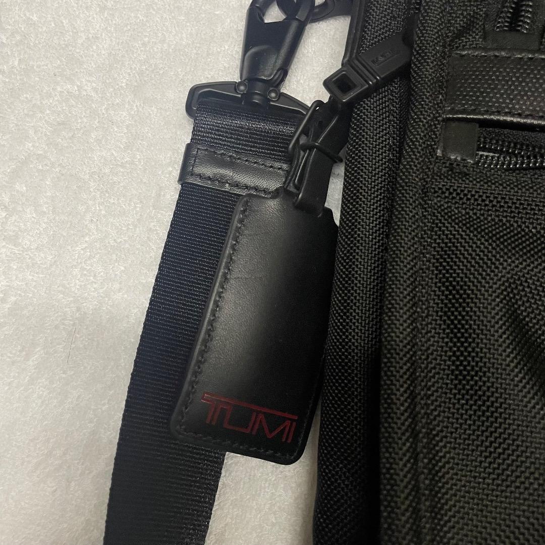 【極美品】TUMI ブラック 2Way ビジネスバッグ 縦　縦長