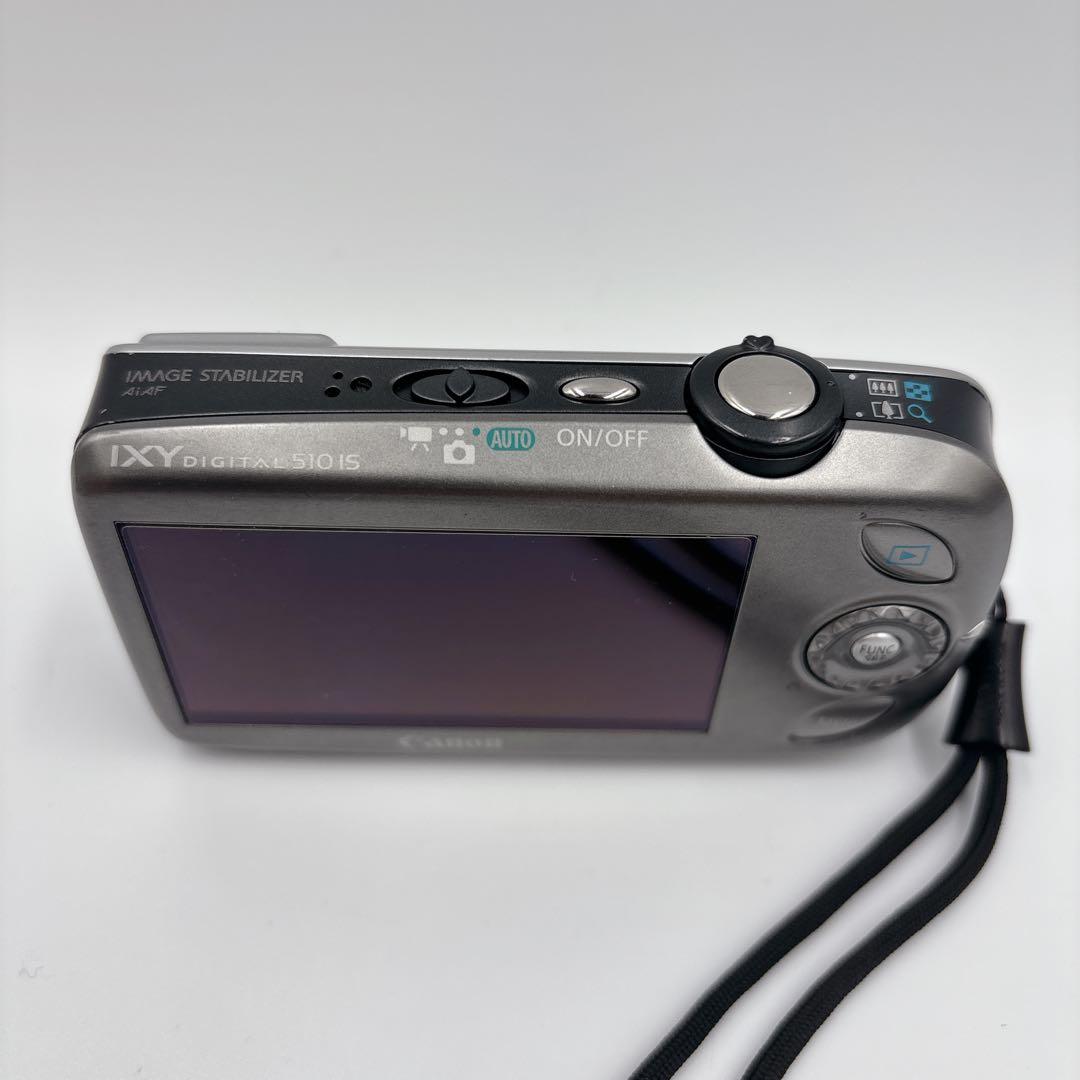 Canon IXY DIGITAL 510 IS シルバー　コンデジ