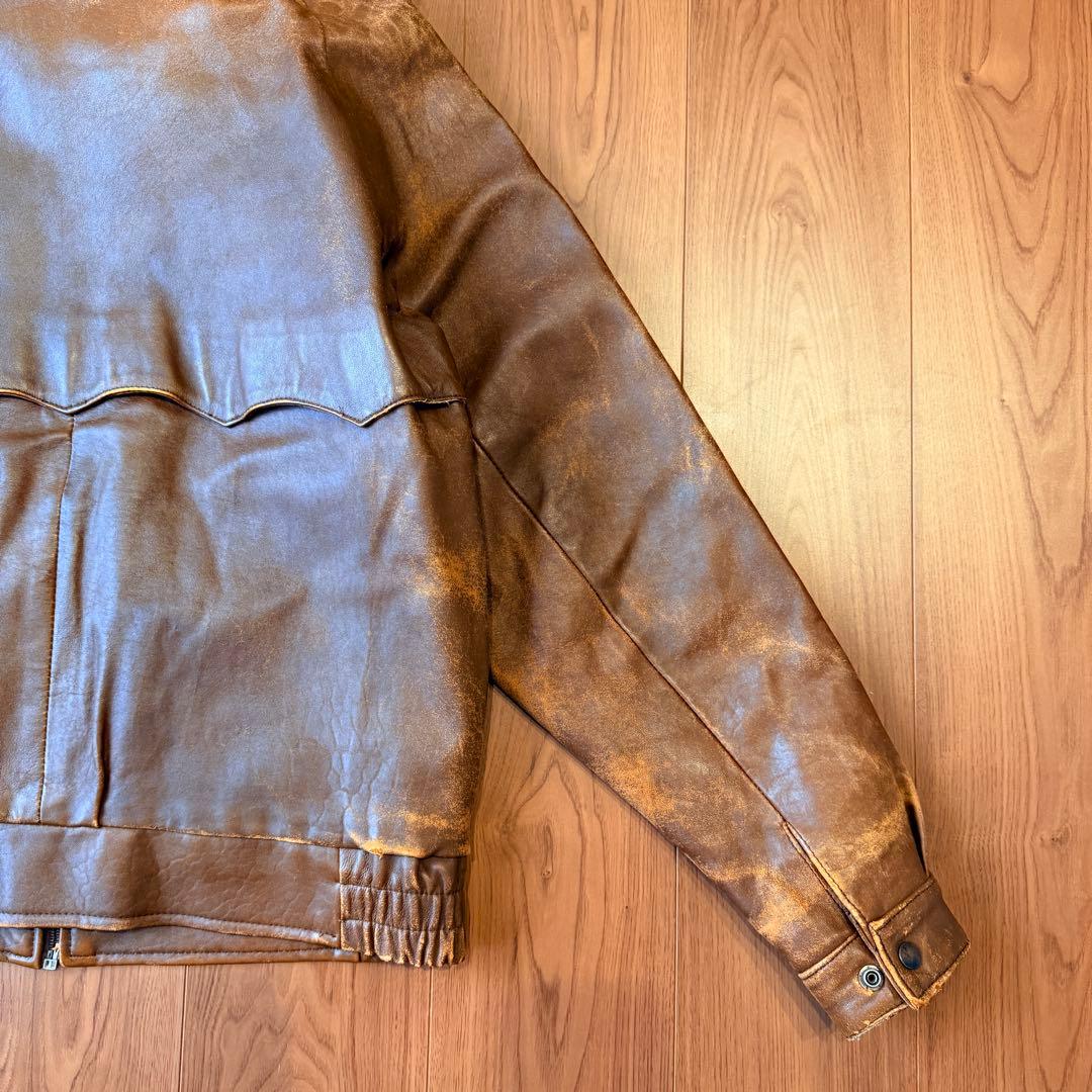 雰囲気◎ 80s バラクータ G-9 レザージャケット イングランド製