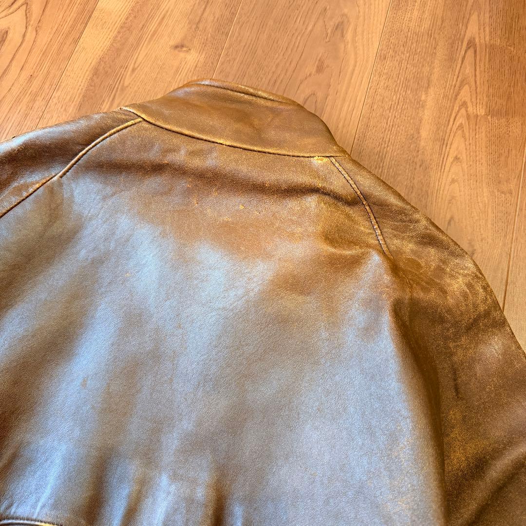 雰囲気◎ 80s バラクータ G-9 レザージャケット イングランド製