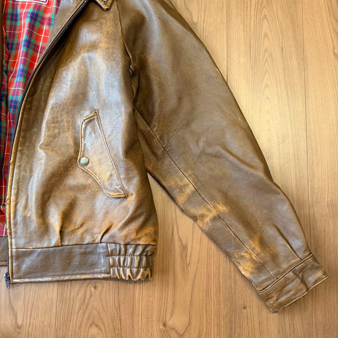 雰囲気◎ 80s バラクータ G-9 レザージャケット イングランド製