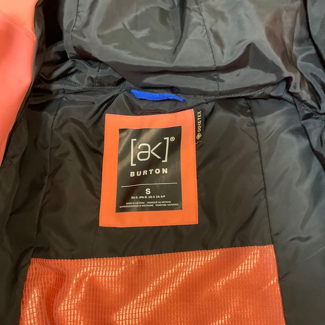 [ak] BURTON スノーボードウェア Sサイズ