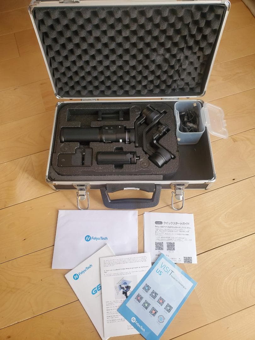 超美品　有名 カメラジンバル FeiyuTech G6MAX ハードケース付き