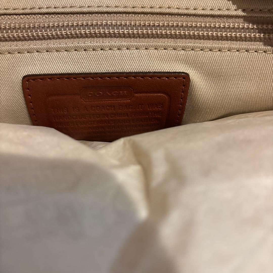 新品未使用COACH コーチ ハンドバッグ レザー 赤 ボルドー トートバッグ