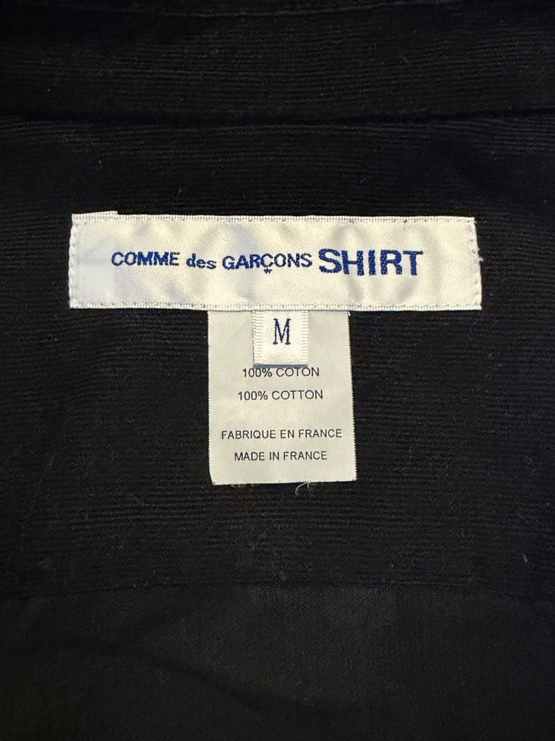 ジ*ー様 COMME des GARÇONS SHIRT コーデュロイ ボタンダ