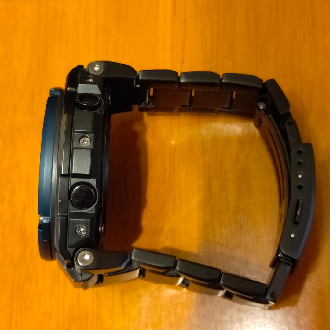 CASIO G-SHOCK GST-W110BD 電波ソーラー ブルーベゼル