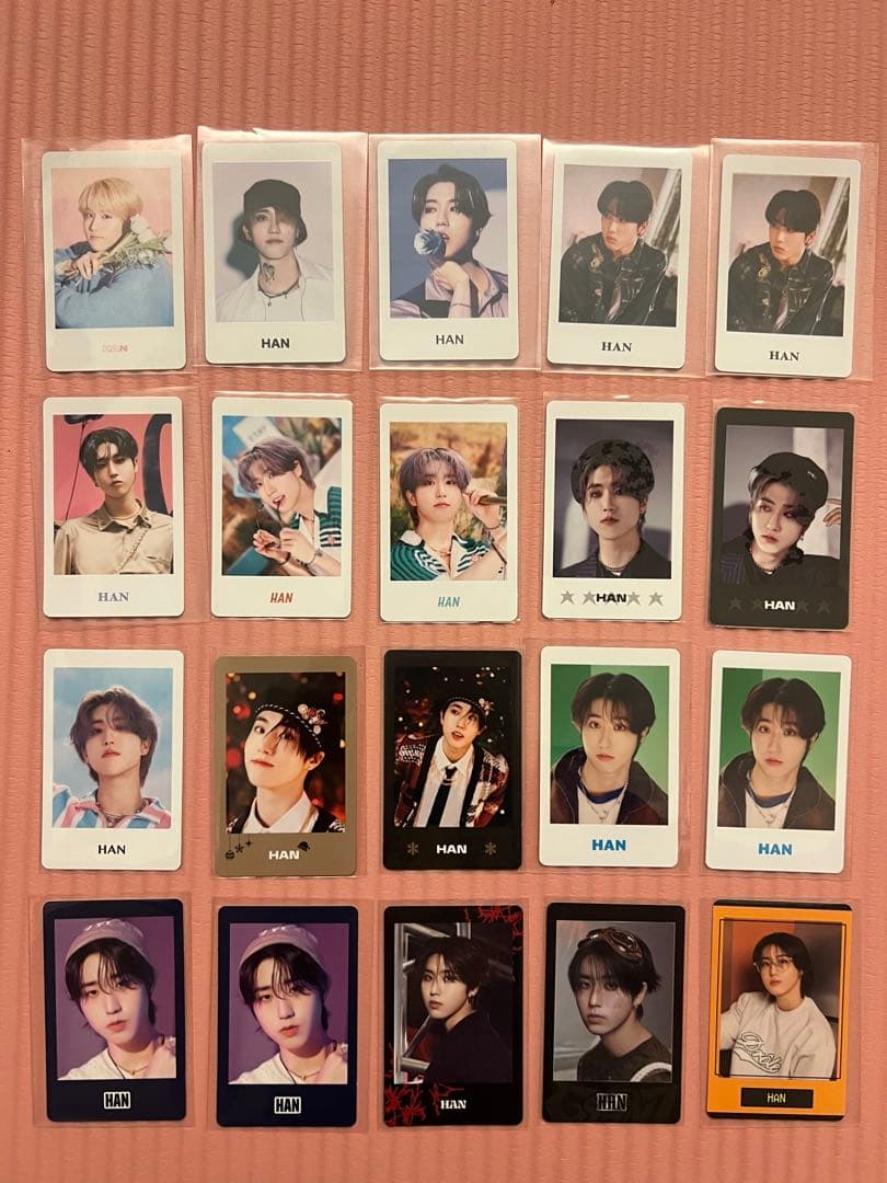 Stray Kids スキズ フォトカード トレカ ハン ジソン セット