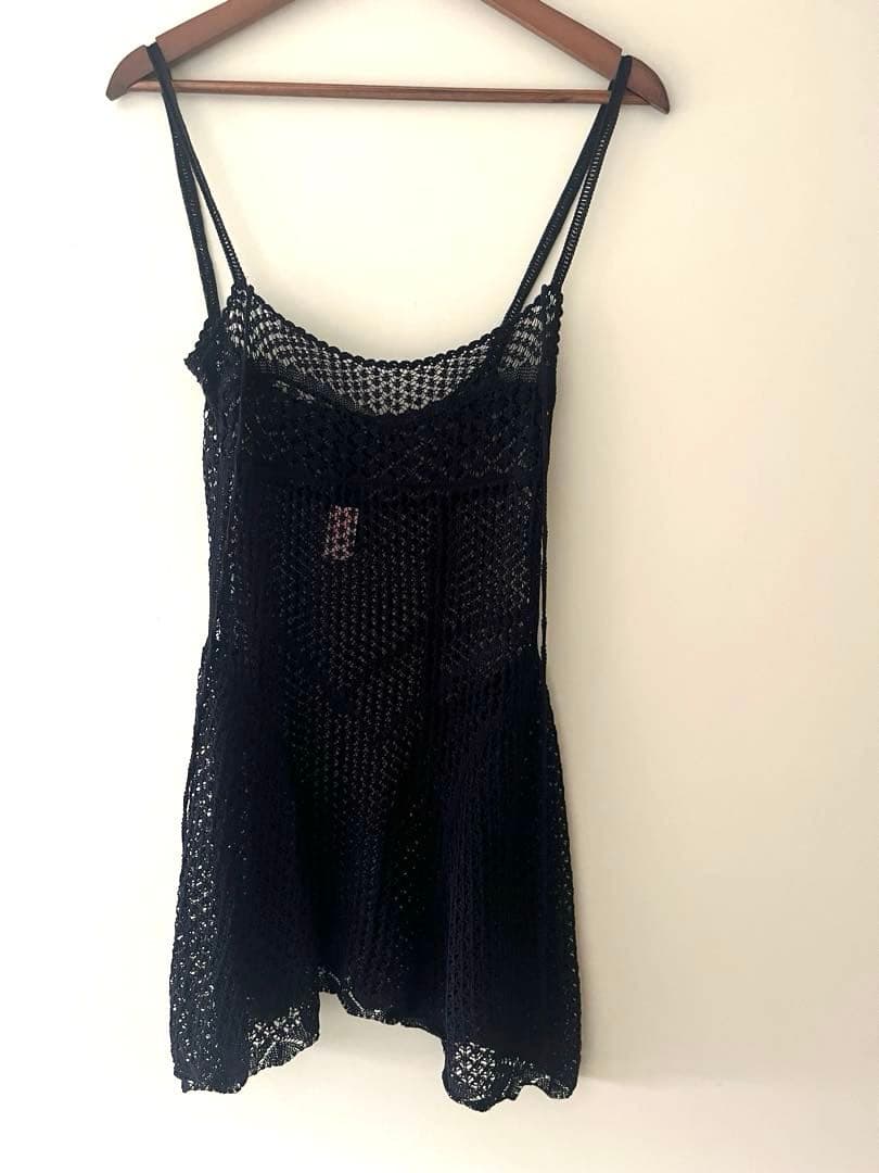 FETICO LACE KNIT SLIP DRESS（レースキャミソール）