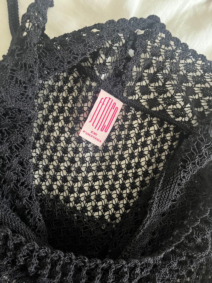 FETICO LACE KNIT SLIP DRESS（レースキャミソール）