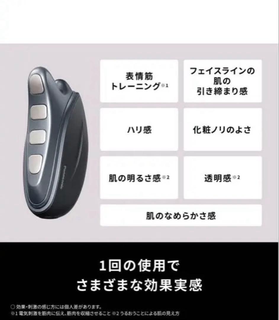 【新型】Panasonic EHS-P6 美顔器 グレー 箱付き