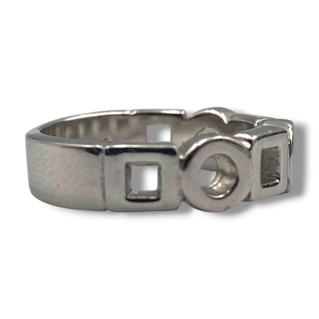 極美品 希少 paco rabanne パコラバンヌ リング 8号 シルバー