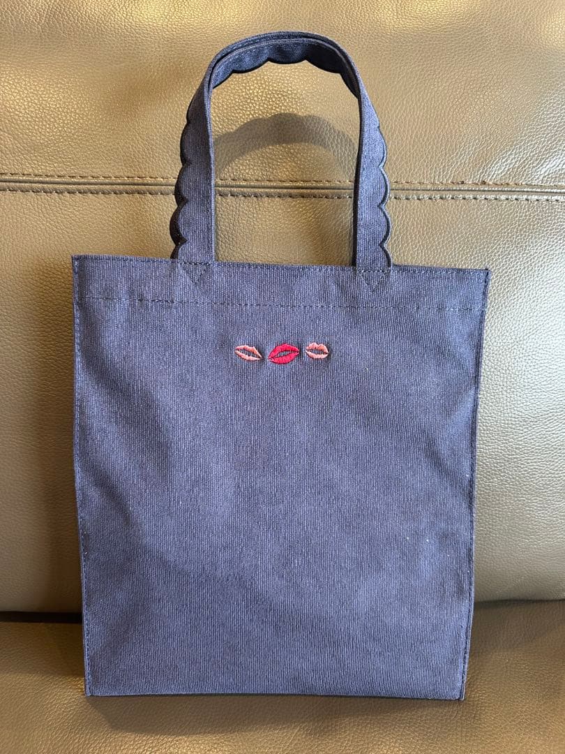 elu.Fleur tote（square）Corduroy