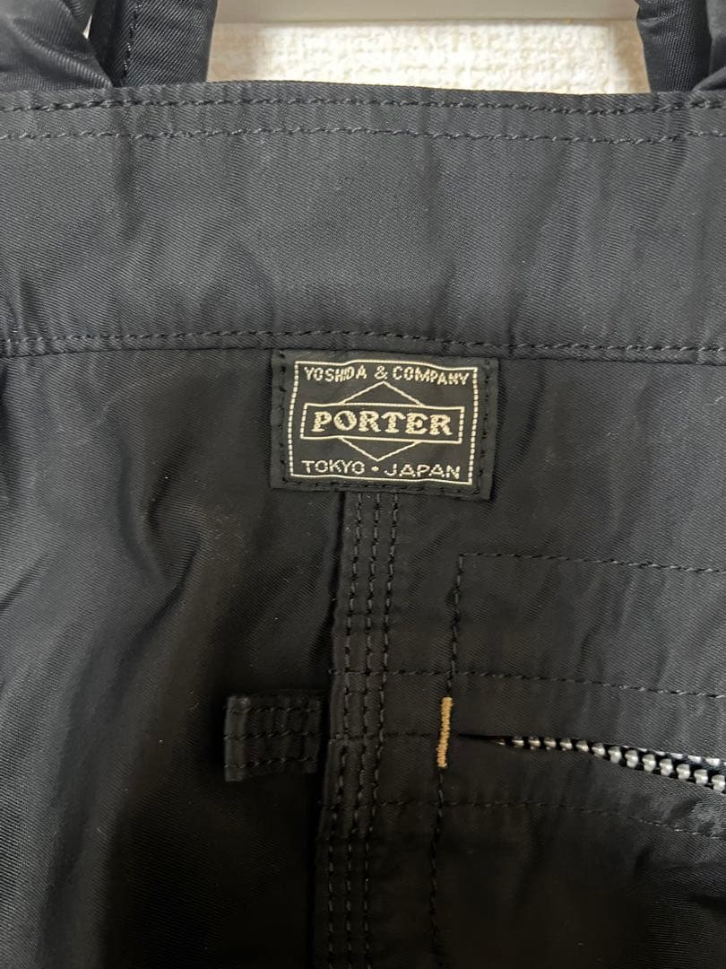 ポーター マイル ミニトートバッグ 754-15115 10 ブラック