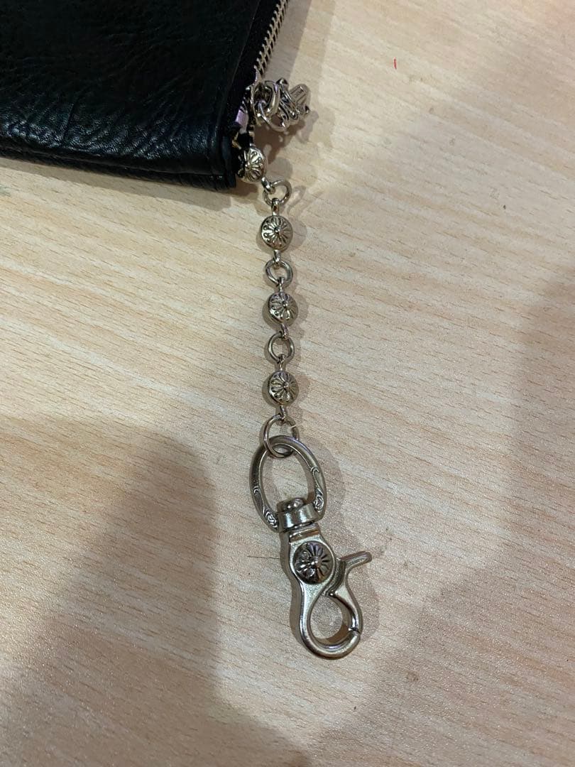 ケース　クロスモチーフ　クリップチェーン付き