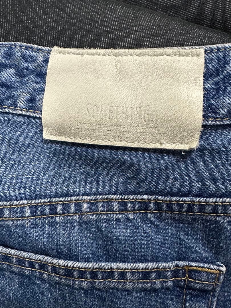 FASHIRU✖️SOMETHING バギーフィットジーンズ