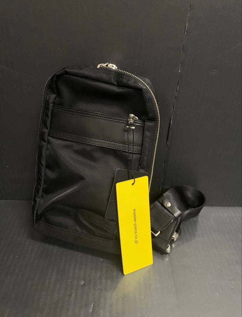 ★新品★マスターピース ボディバッグ ショルダーバッグ 01388 黒 ブラック