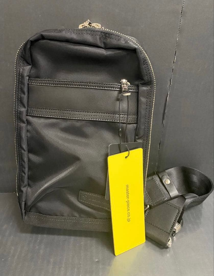 ★新品★マスターピース ボディバッグ ショルダーバッグ 01388 黒 ブラック