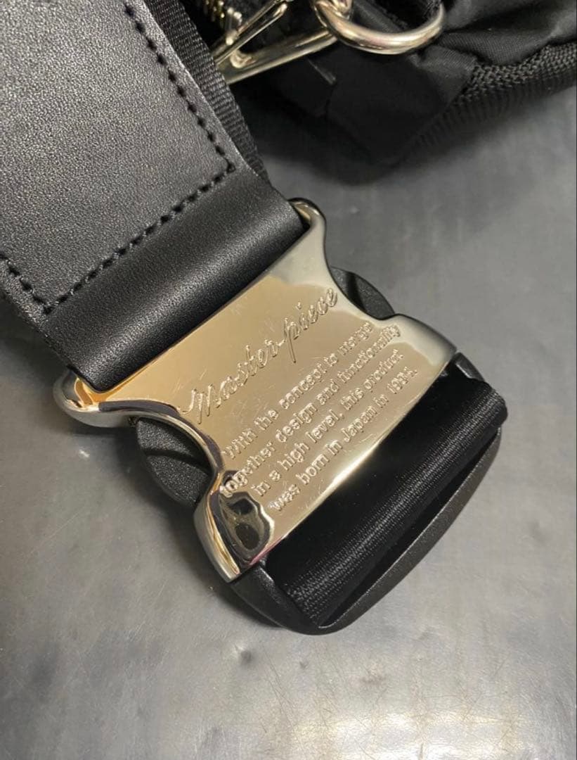 ★新品★マスターピース ボディバッグ ショルダーバッグ 01388 黒 ブラック