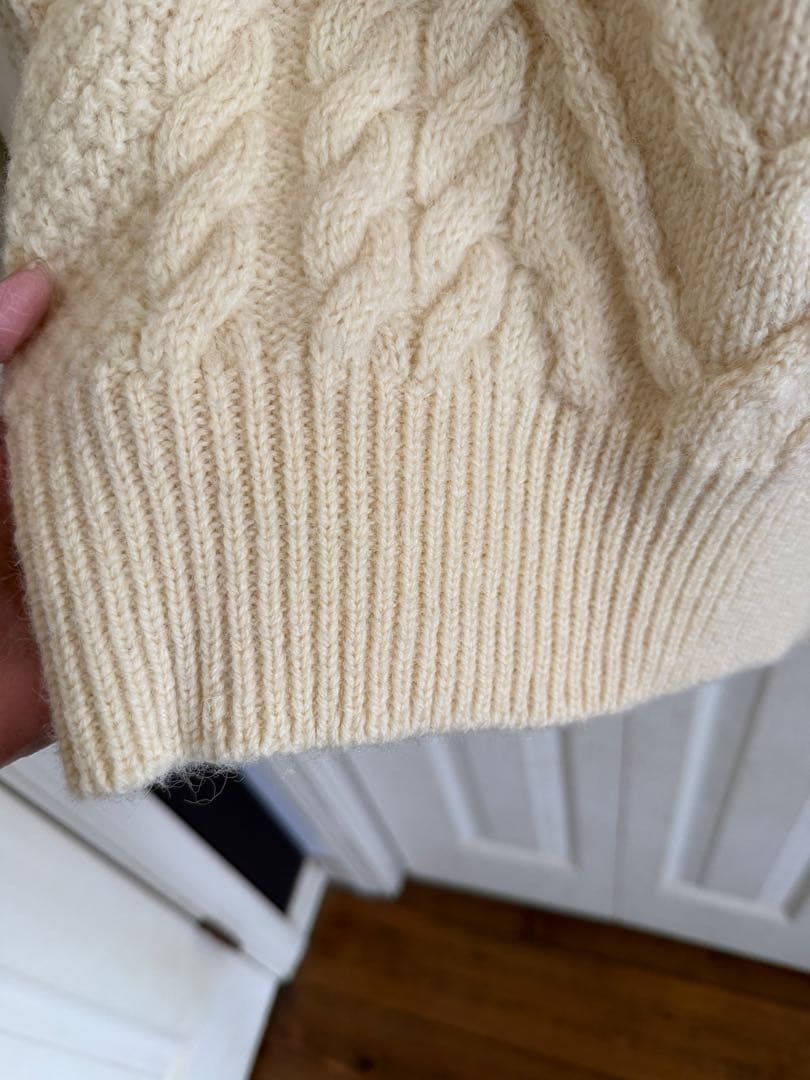 JOURNALSTANDARDrelume ブリティッシュウール アランニット